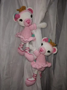 Ursa Bailarina - Artesanato e Personalizados