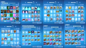 CONTA FORTNITE - SEASON THE SIMPSONS +ISHOWSPEED! +96 SKINS!