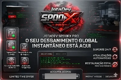 Spoofer - JotaDev SpooFX Pro - Remover BAN GLOBAL - Outros