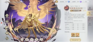 Conta TOP 10 InterServer Saint Seiya EX - Saint Seiya Awakening SSA