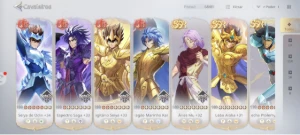 Conta TOP 10 InterServer Saint Seiya EX - Saint Seiya Awakening SSA