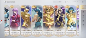 Conta TOP 10 InterServer Saint Seiya EX - Saint Seiya Awakening SSA