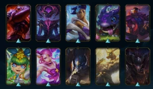 Conta League of Legends Full Acesso - 129 Champs e 105 Skins LOL