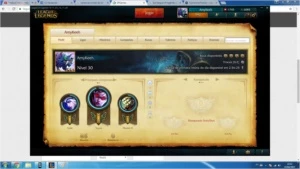 League of Legends level 30 LOL