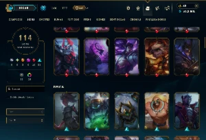 Prata 3 com 120 Champs e 114 Skins  ( ADC / SUP / TOP ) - League of Legends LOL