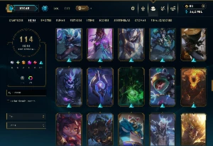 Prata 3 com 120 Champs e 114 Skins  ( ADC / SUP / TOP ) - League of Legends LOL