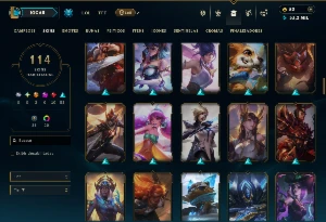 Prata 3 com 120 Champs e 114 Skins  ( ADC / SUP / TOP ) - League of Legends LOL