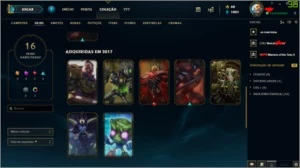 Conta Platina atualmente nessa season,Smurf - League of Legends LOL