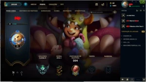 Conta Platina atualmente nessa season,Smurf - League of Legends LOL