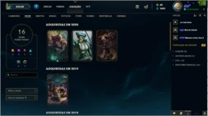Conta Platina atualmente nessa season,Smurf - League of Legends LOL