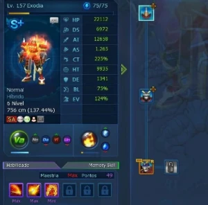 Conta bem encaminhada pra sair rápido - Digimon Masters Online DMO