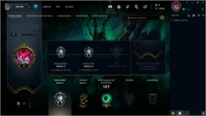 LEVEL 37 - SKIN MISS FORTUNE VINGADORA EXOCÓSMICA + 6 SKINS - League of Legends LOL