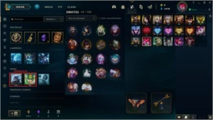 LEVEL 37 - SKIN MISS FORTUNE VINGADORA EXOCÓSMICA + 6 SKINS - League of Legends LOL