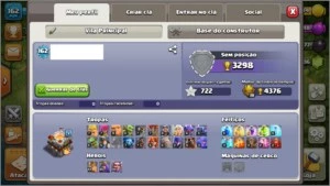 4 CONTAS TOP - CV11 / CV10 / CV9.11 / CV9 - Clash of Clans