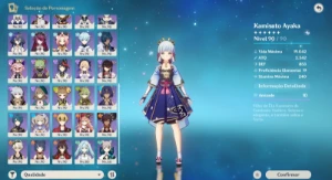 15 Personagens T5 + 7 Armas T5 - Genshin Impact
