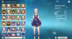 15 Personagens T5 + 7 Armas T5 - Genshin Impact