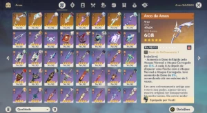 15 Personagens T5 + 7 Armas T5 - Genshin Impact