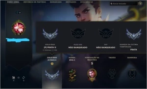3 contas de LoL - League of Legends