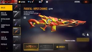 Conta Free Fire Gemada