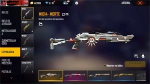 Conta Free Fire Gemada