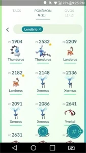 Conta pokemon GO - Shiny, Lendarios - pokemons PERFEITOS - Pokémon