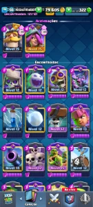 Conta Top Herói Cavaleiro E 19 Evoluções [Troféus: 10.000] - Clash Royale