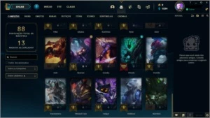 Conta LoL, Platina lll, Várias Skins - League of Legends