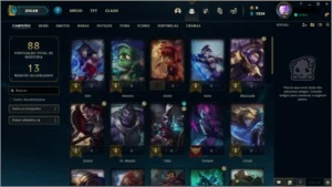 Conta LoL, Platina lll, Várias Skins - League of Legends