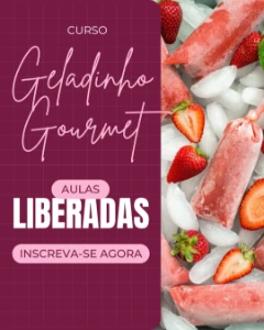 Curso Geladinhos Gourmet Premium - Aulas Em Vídeo