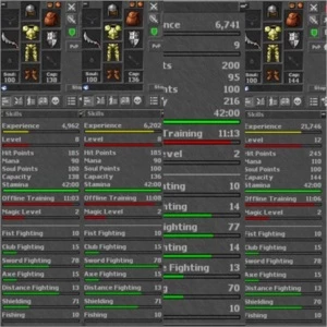ED 156 - Unitera / RP 246 - Calmera / Muitos Makers - Tibia