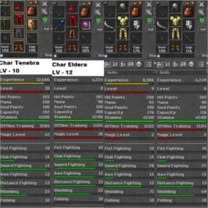 ED 156 - Unitera / RP 246 - Calmera / Muitos Makers - Tibia