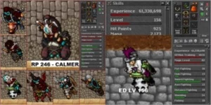 ED 156 - Unitera / RP 246 - Calmera / Muitos Makers - Tibia