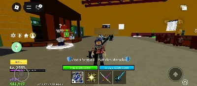 Conta com cdk soul guitar,god humano e outras coisas - Roblox