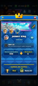 Conta com 120 cartas CR - Clash Royale