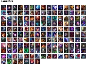 Conta bronze 4 com TODOS os champs e 110 Skins - League of Legends LOL