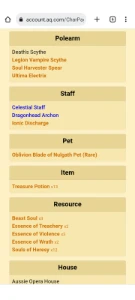 Conta Aqw Top , 2009 Ultra-rares , e Vários Rares !! - Adventure Quest World