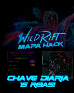 WildRift MapHack - Chave Diária - League of Legends: Wild Rift LOL WR