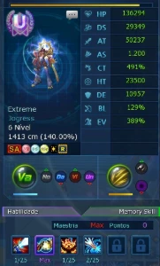 Conta EndGame LADMO - Server alpha com 2 U - Digimon Masters - Digimon Masters Online