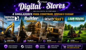 Combos Jogos Simuladores STEAM offline Com MELHOR PREÇO