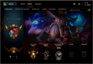 Conta de League of Legends Todos os Bonecos LOL