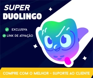 DUOLINGO SUPER 1 MÊS 🟢 - Assinaturas e Premium