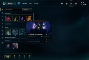 Conta bronze 1 com 25 champs e 2 skins - League of Legends LOL