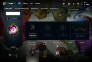 Conta bronze 1 com 25 champs e 2 skins - League of Legends LOL