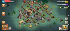 Cv13 ,5 estrelas. Vila antiga - Clash of Clans