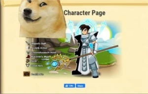 Conta Aqw Great thief e outros - Adventure Quest World