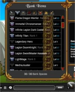 Conta Aqw Great thief e outros - Adventure Quest World