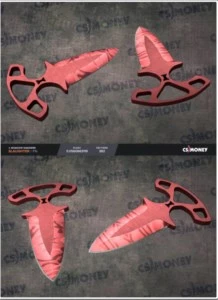 Adagas Sombrias Massacre (Slaughter) Factory New - Counter Strike CS