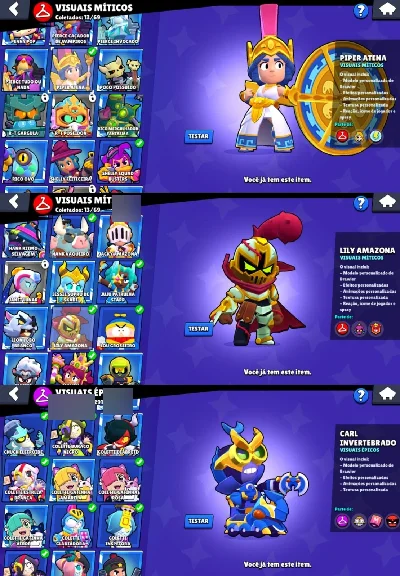 Conta Brawl Stars | KENJI + KAZE | A Melhor