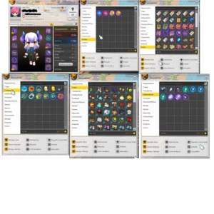 Conta MapleStory 2 com founders pack e 7 chars. - Others