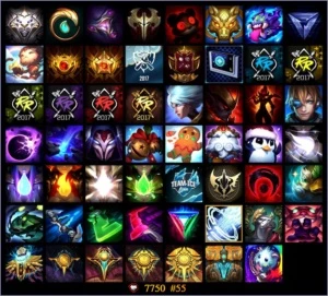 Conta league of legends - 98 skins - nível 65 LOL